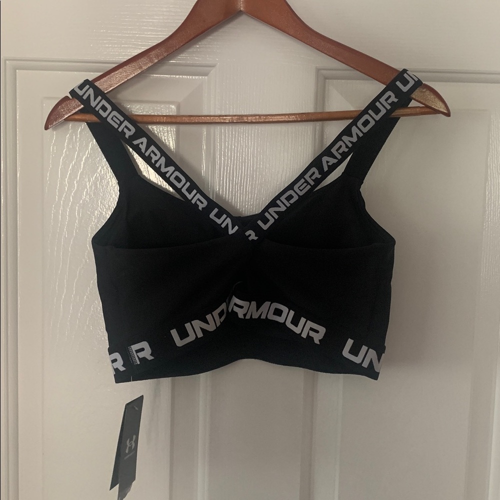 Under Armour Crossback Strappy Low Bra New! - Picture 7 of 10